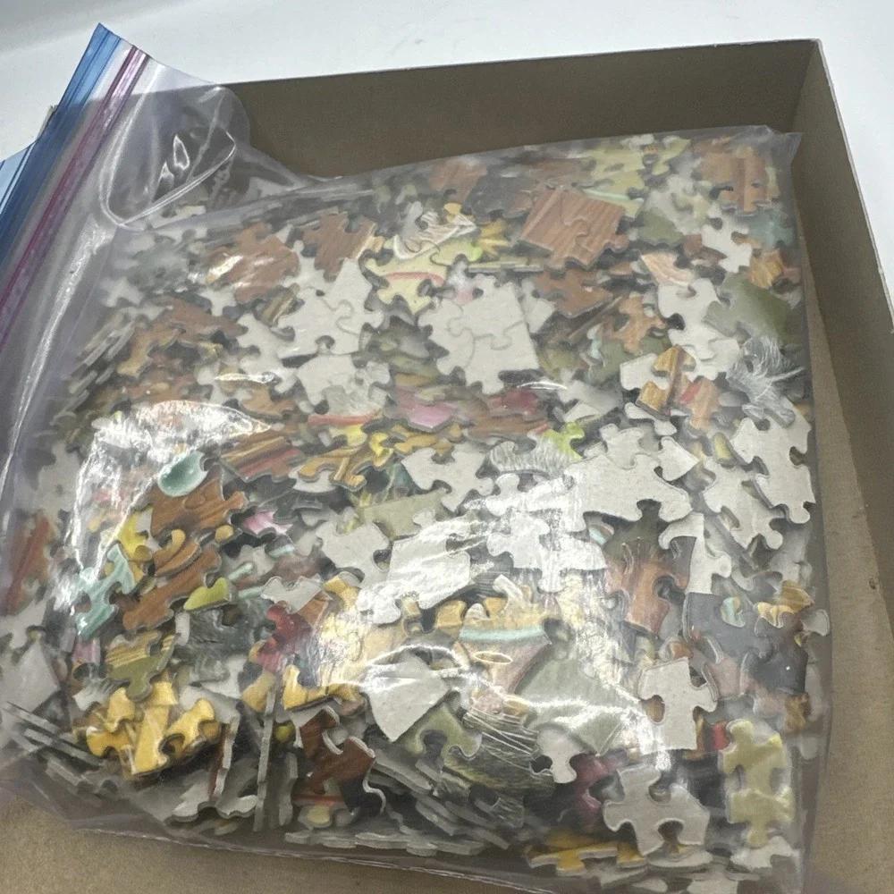 Great American Puzzle Factory KITTY LITTER 1000 pc Puzzle, 8660, 2004, Used 2004
